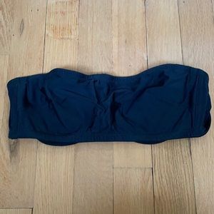 Victoria’s Secret bandeau black strapless bra